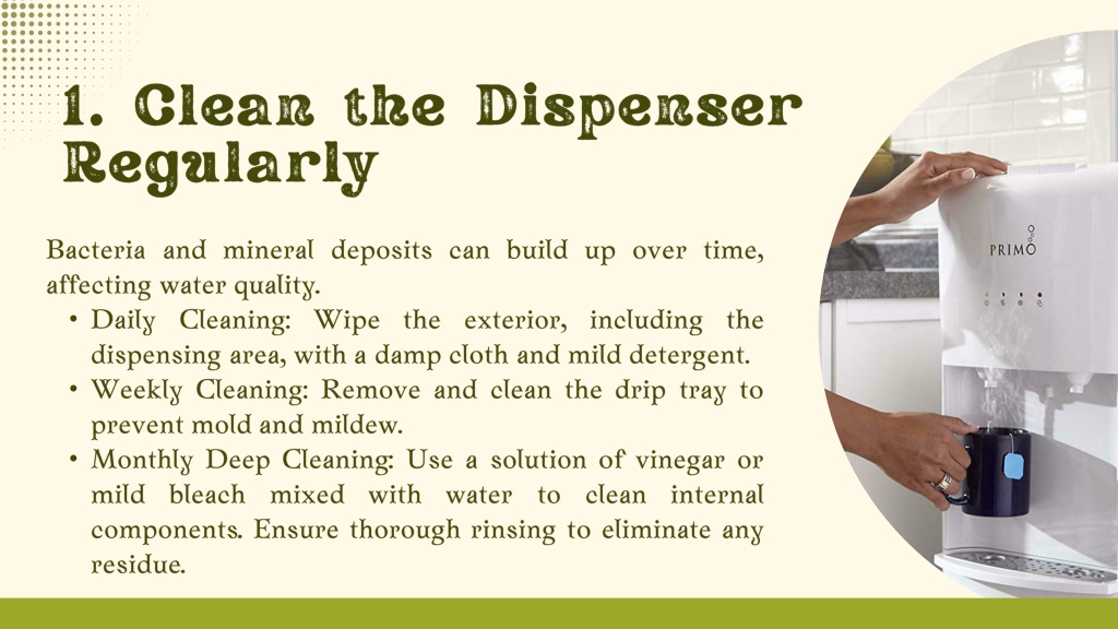 How to Maintain Your Water Dispenser for Longevity