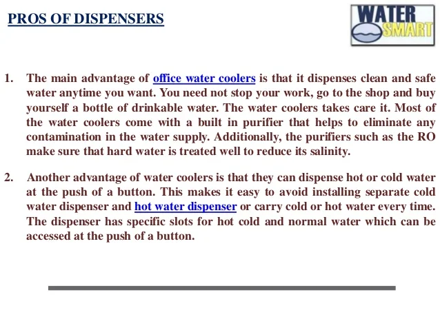 5 Benefits of Using a Water Dispenser for Office & Kitchen