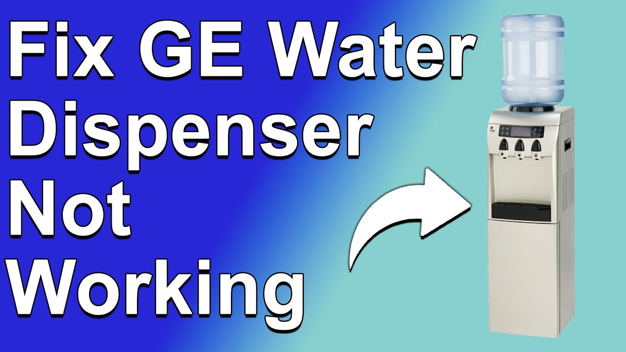 What Should I Do If My Water Dispenser Won't Open?